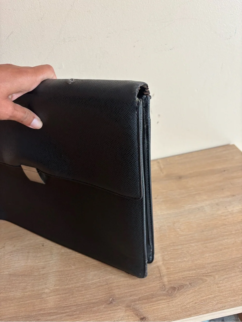 Authentic Louis Vuitton clutch leather